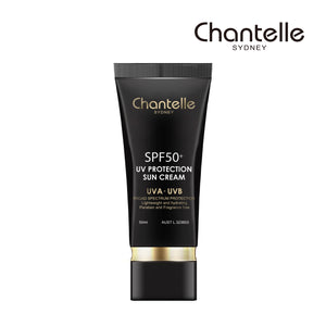 Chantelle SPF50+ UV Protection Sun Cream, UVA+UVB Broad Spectrum Protection Luxe Edition