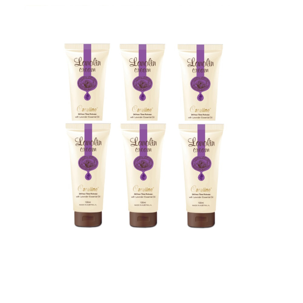 Careline Lanolin Hand Cream with Lavender Essential Oil