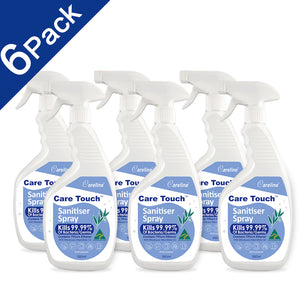 Care Touch Value Pack 6 x Sanitiser Spray