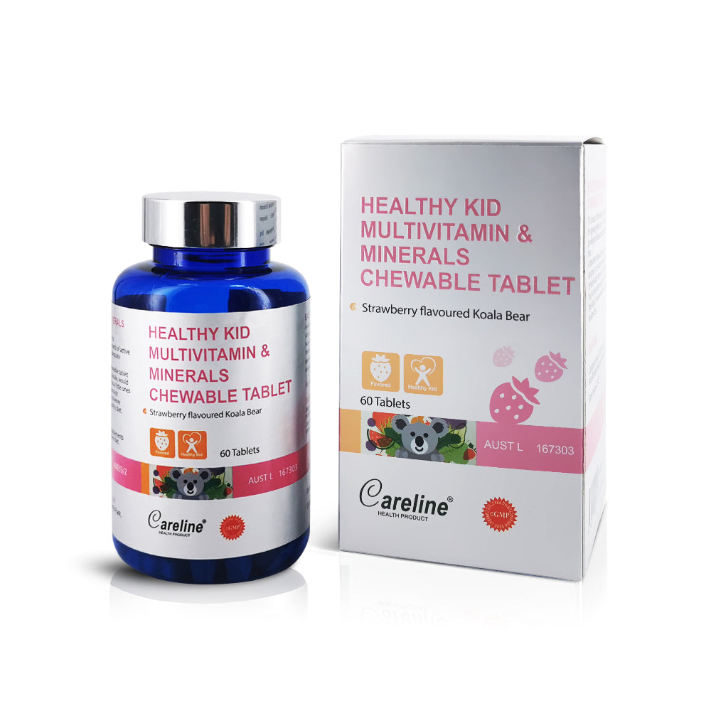 Blue Summit Healthy Kid Multivitamin & Minerals Chewable Tablet