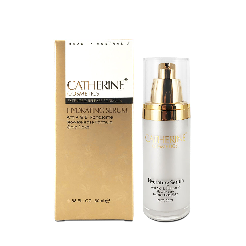 Catherine Cosmetics Hydrating Serum with Gold Flakes